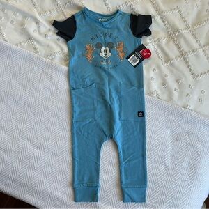 Rags to Raches Blue Mickey One Piece